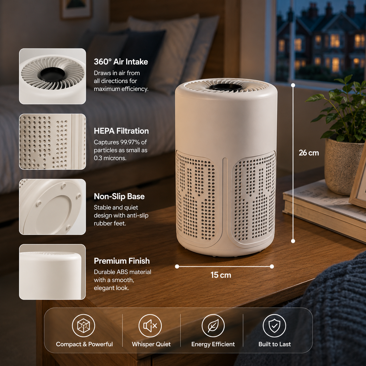 Clairly Air Purifier Luna