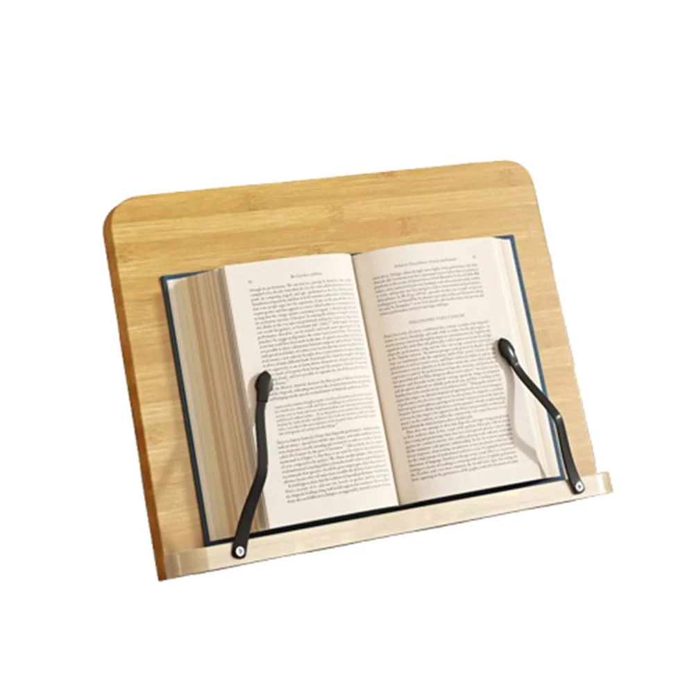 Book Stand | Bamboo Foldable Desk Design