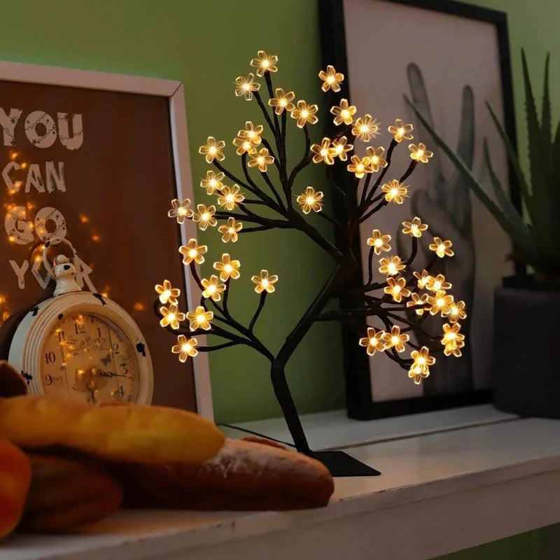 Clairly Table Lamp | LED Cherry Blossom Tree