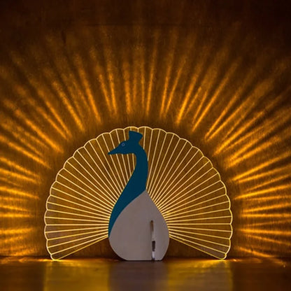 Table Lamp | LED Silhouette Animal Design