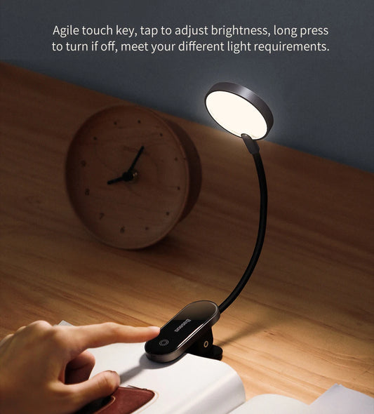 Reading Lamp | Clip On Touch Control