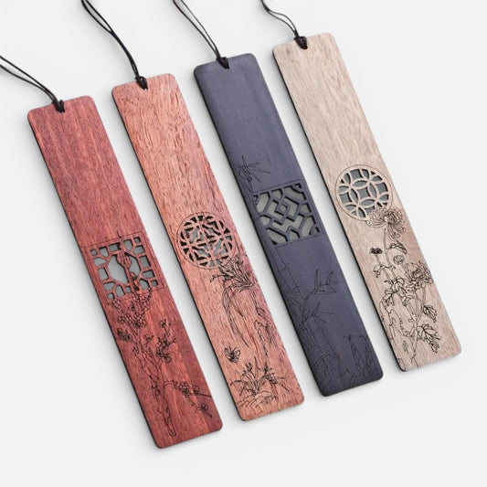Bookmark | Carved Wood Nature Design