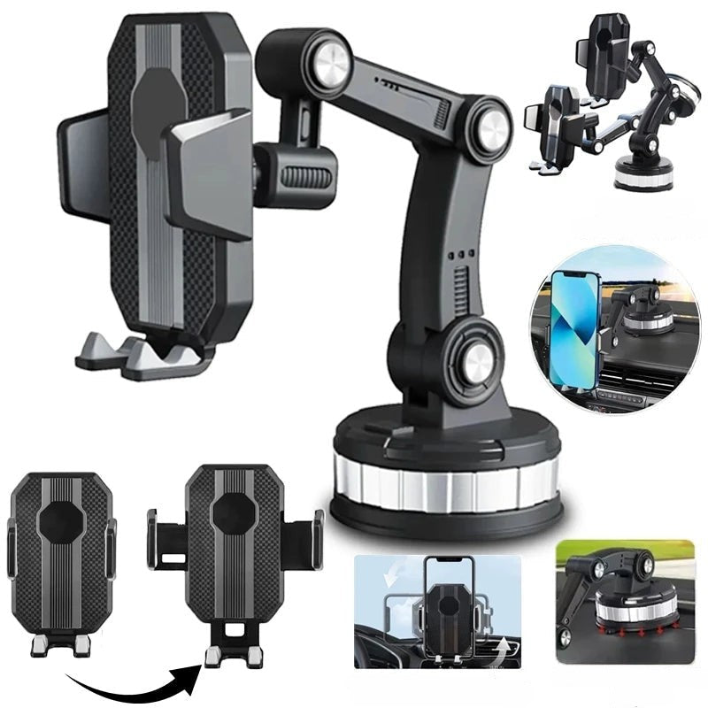 Phone Holder | Car Suction Cup Extendable Arm