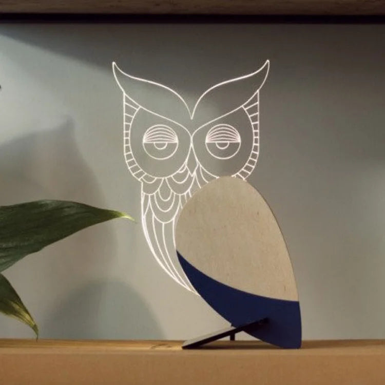Table Lamp | LED Silhouette Animal Design