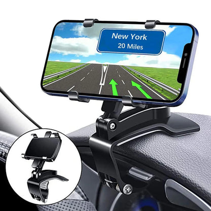 Phone Holder | Universal Dashboard Clamp Mount