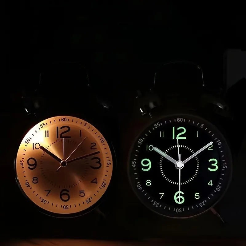 Clock | Twin Bell Vintage Alarm Design