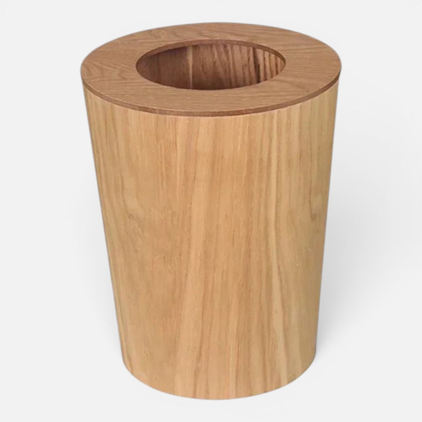 Trash Can | Swing Lid Wood Design
