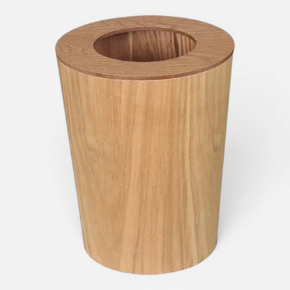 Trash Can | Swing Lid Wood Design