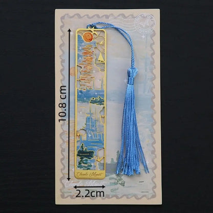 Bookmark | Enamel Landscape Design with Tassel