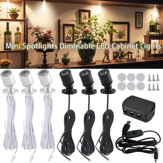 Lamp | LED Cabinet Spotlight Set