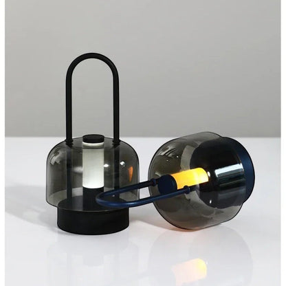 Table Lamp | Vintage Glass Dome Light