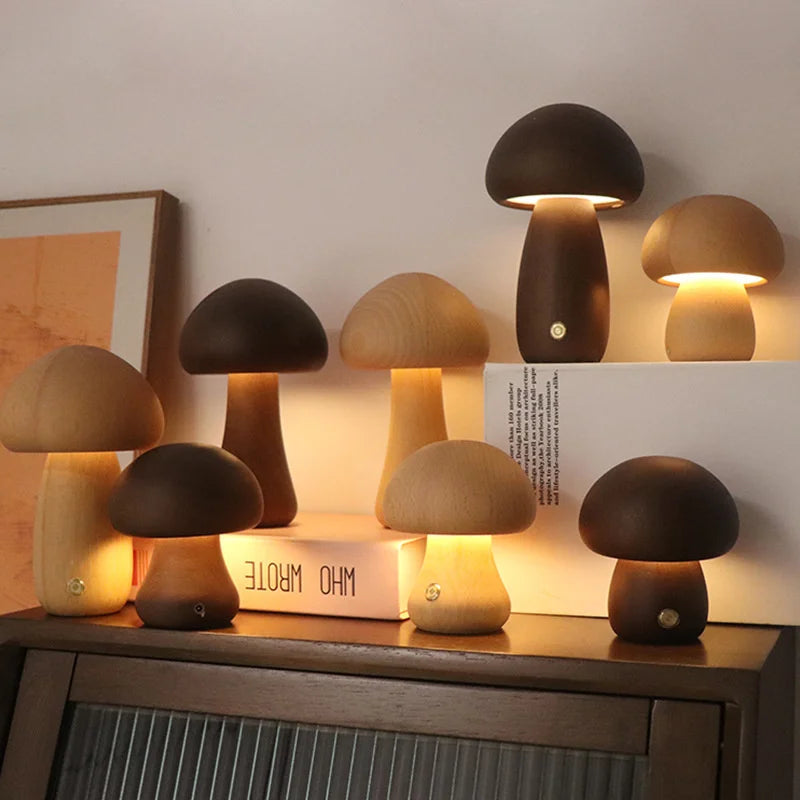 Table Lamp | Cute Mushroom Night Light