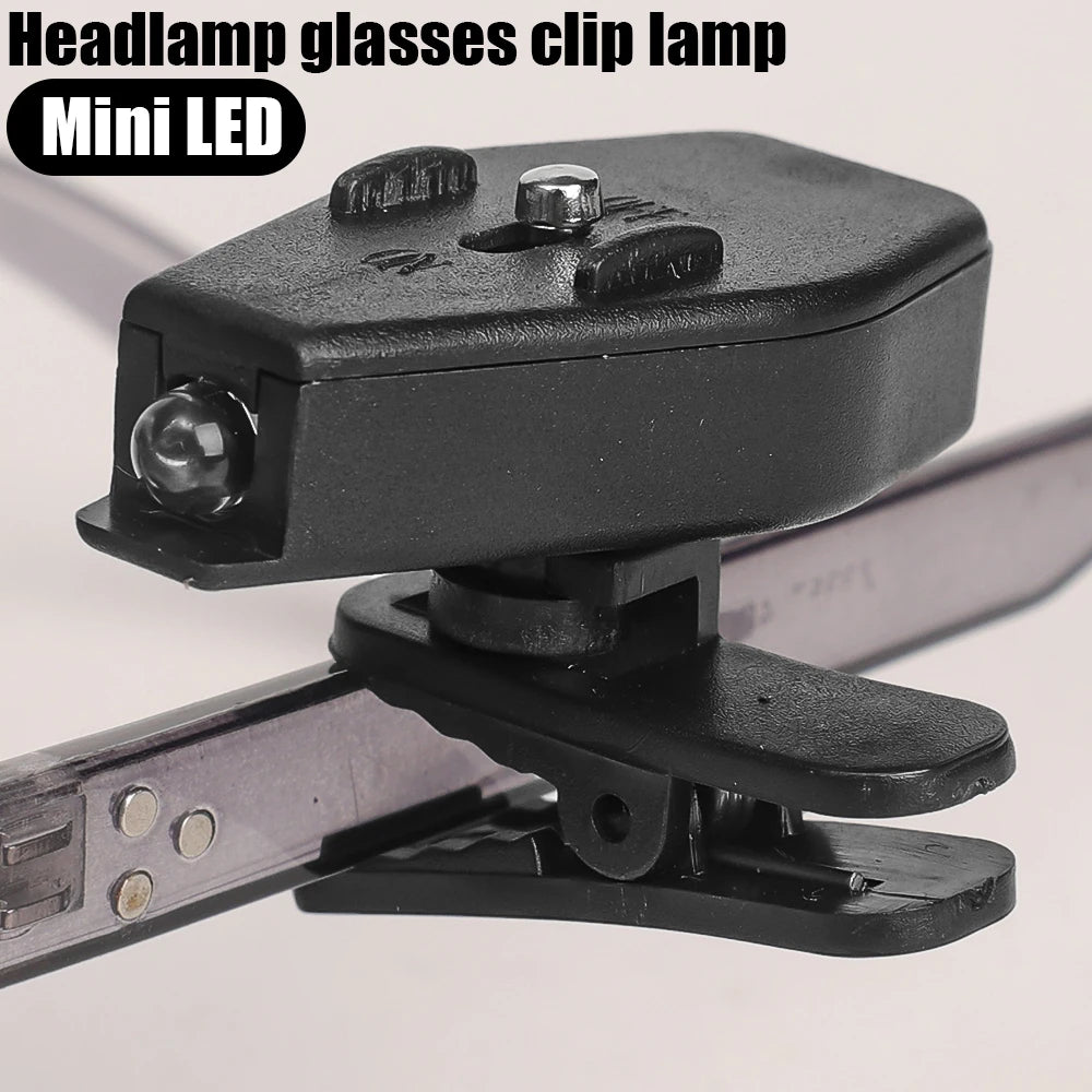 Reading Lamp | Eyeglass Clip On Design