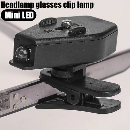 Reading Lamp | Eyeglass Clip On Design
