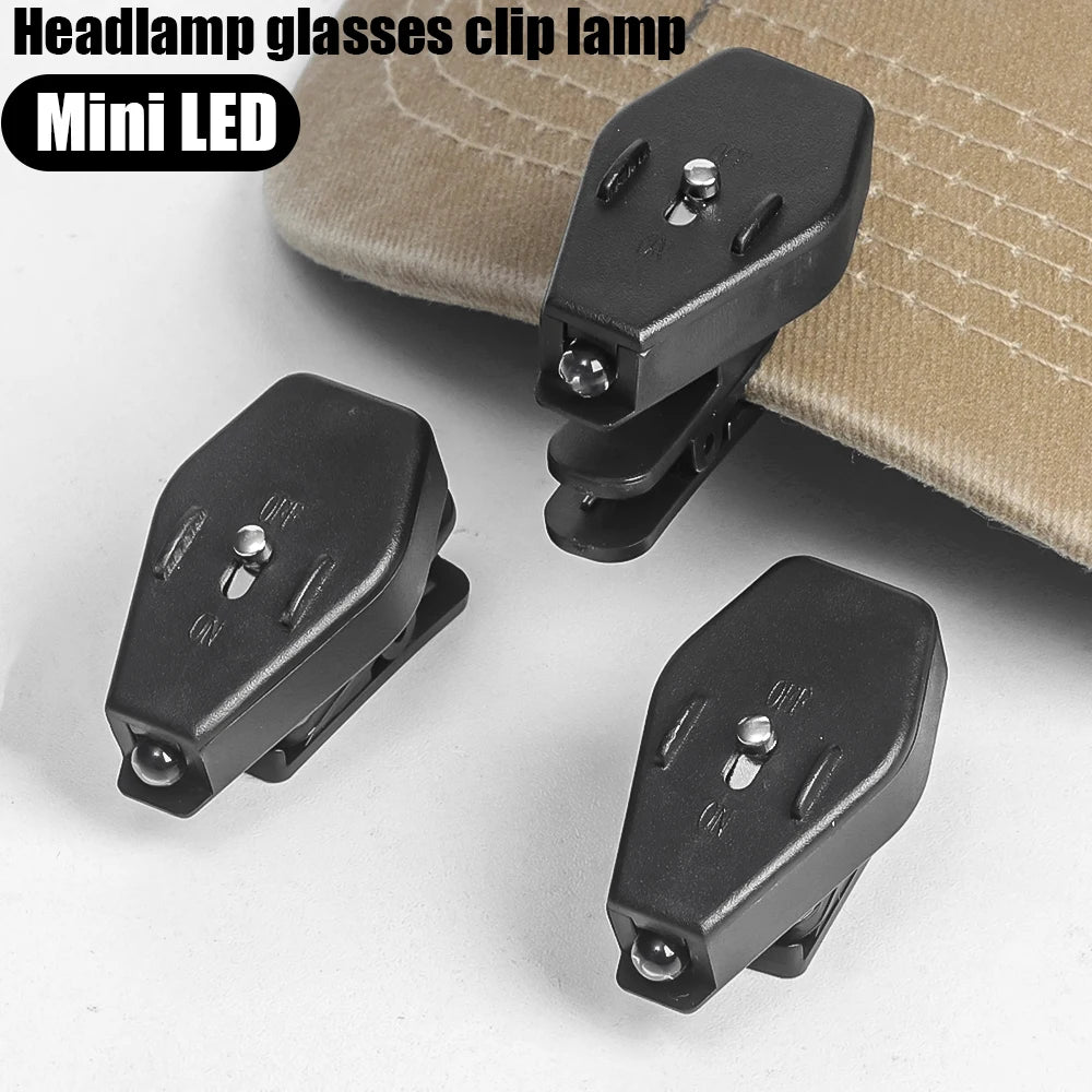 Reading Lamp | Eyeglass Clip On Design