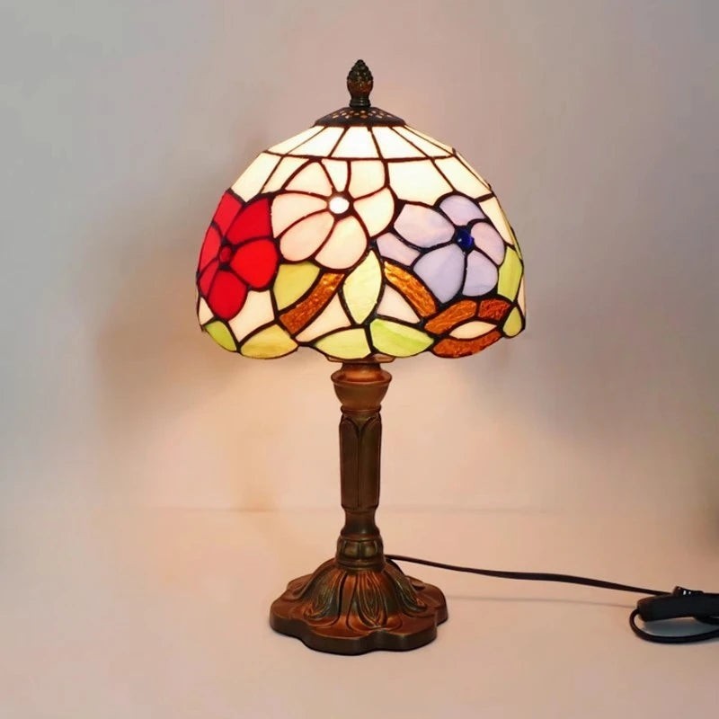 Table Lamp | Vintage Mosaic Glass Design