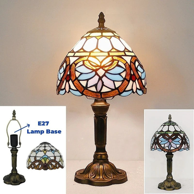 Table Lamp | Vintage Mosaic Glass Design