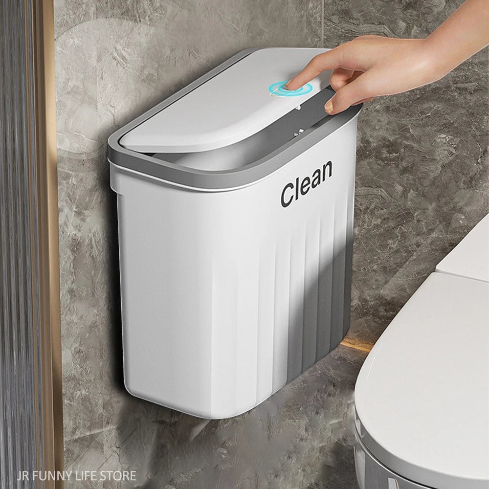 Trash Can | Hanging Bathroom Design