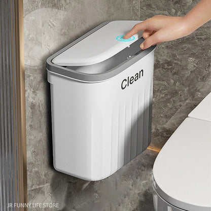 Trash Can | Hanging Bathroom Design