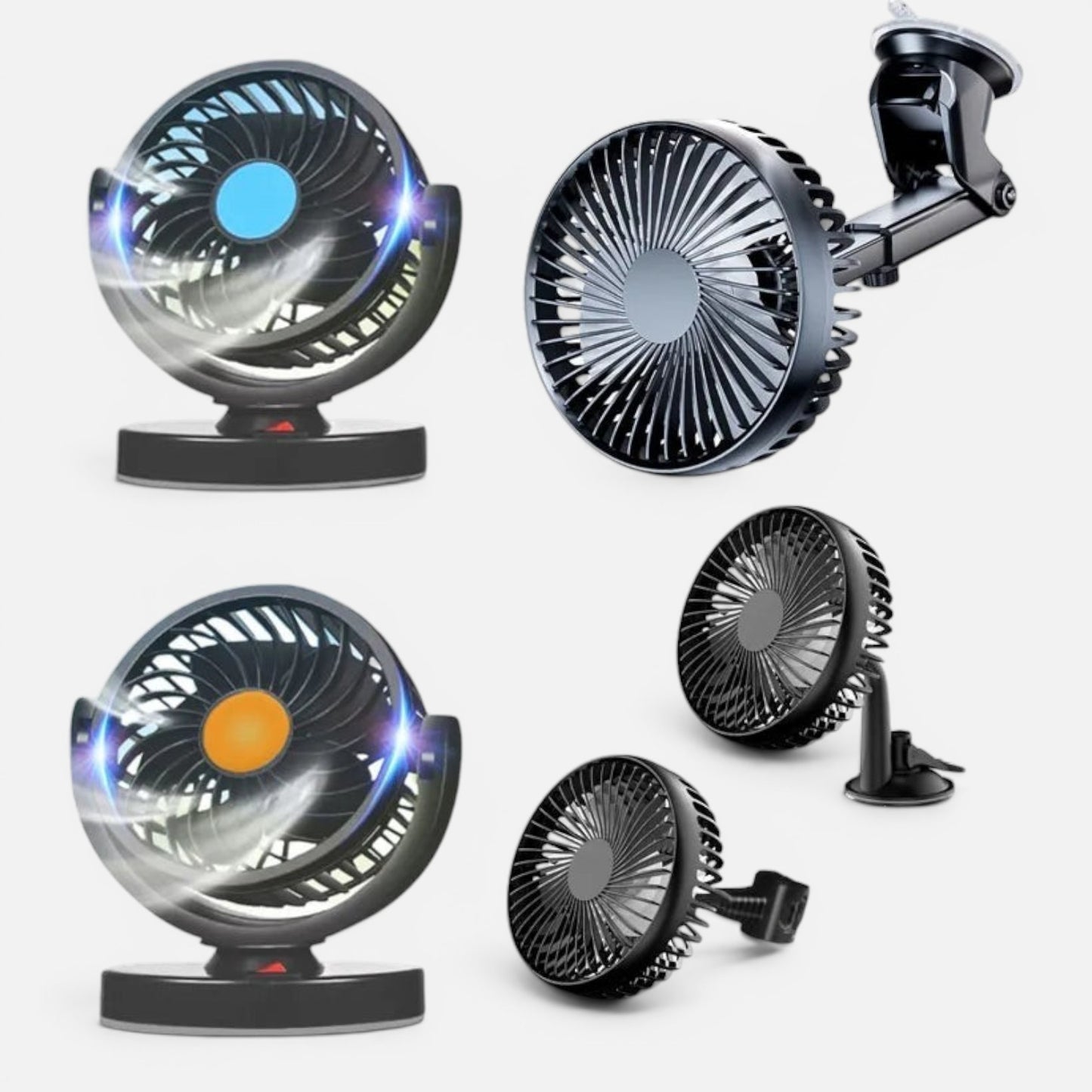 Car Fan | Rotating Air Cooler Design