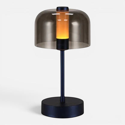 Table Lamp | Vintage Glass Dome Light