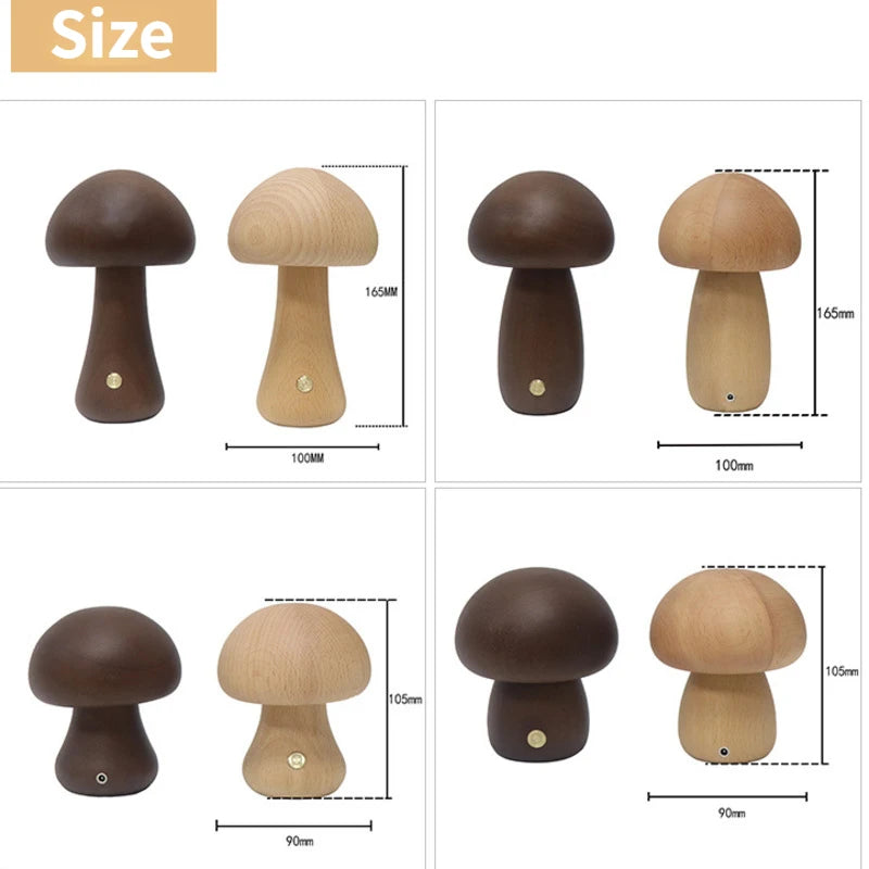 Table Lamp | Cute Mushroom Night Light