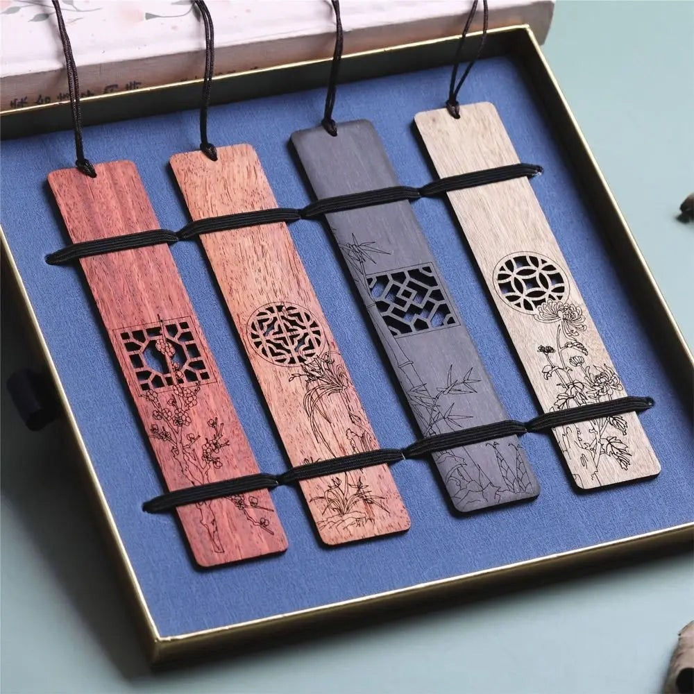 Bookmark | Carved Wood Nature Design