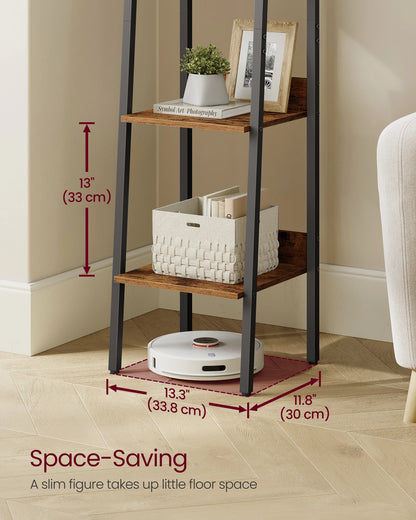 Shelf | Industrial Wood Ladder Bookcase