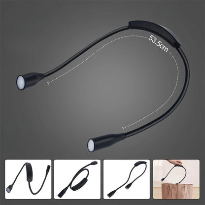 Clairly Reading Lamp | Dual LED Neck Light