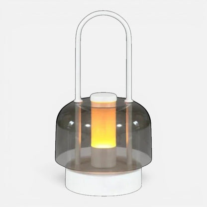 Table Lamp | Vintage Glass Dome Light