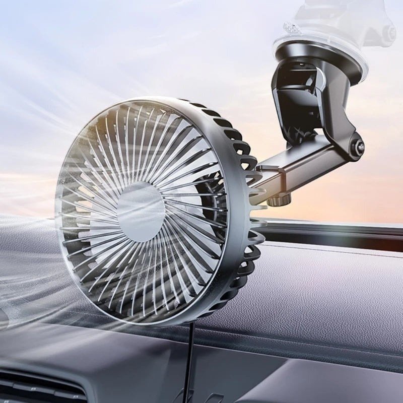 Car Fan | Rotating Air Cooler Design