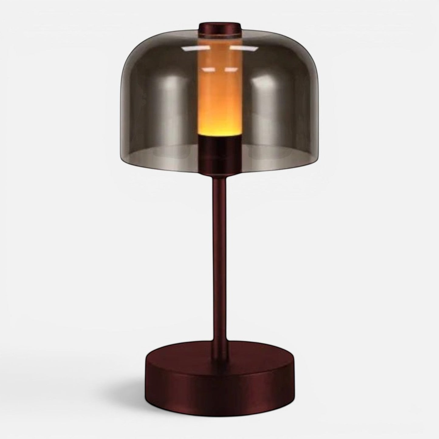 Table Lamp | Vintage Glass Dome Light
