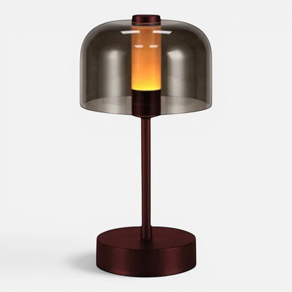 Table Lamp | Vintage Glass Dome Light