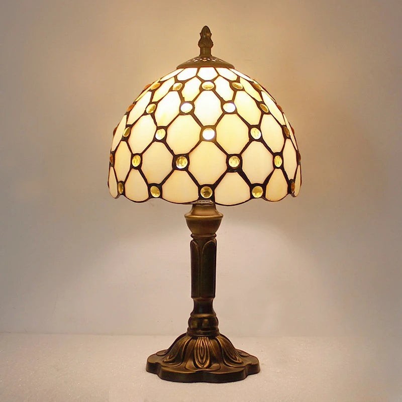 Table Lamp | Vintage Mosaic Glass Design