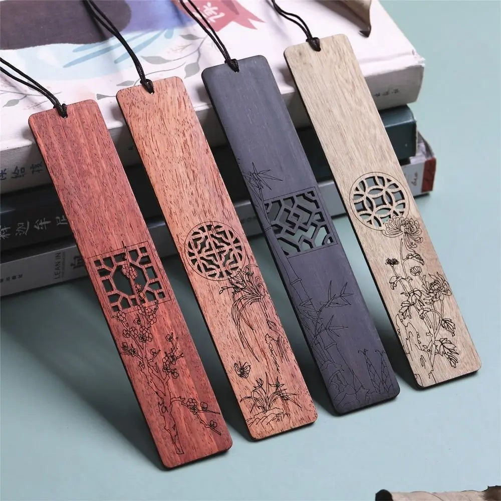 Bookmark | Carved Wood Nature Design