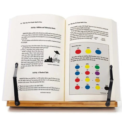 Book Stand | Carved Wooden Bookrest Design