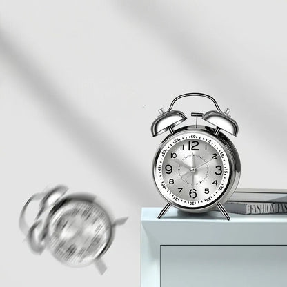 Clock | Twin Bell Vintage Alarm Design