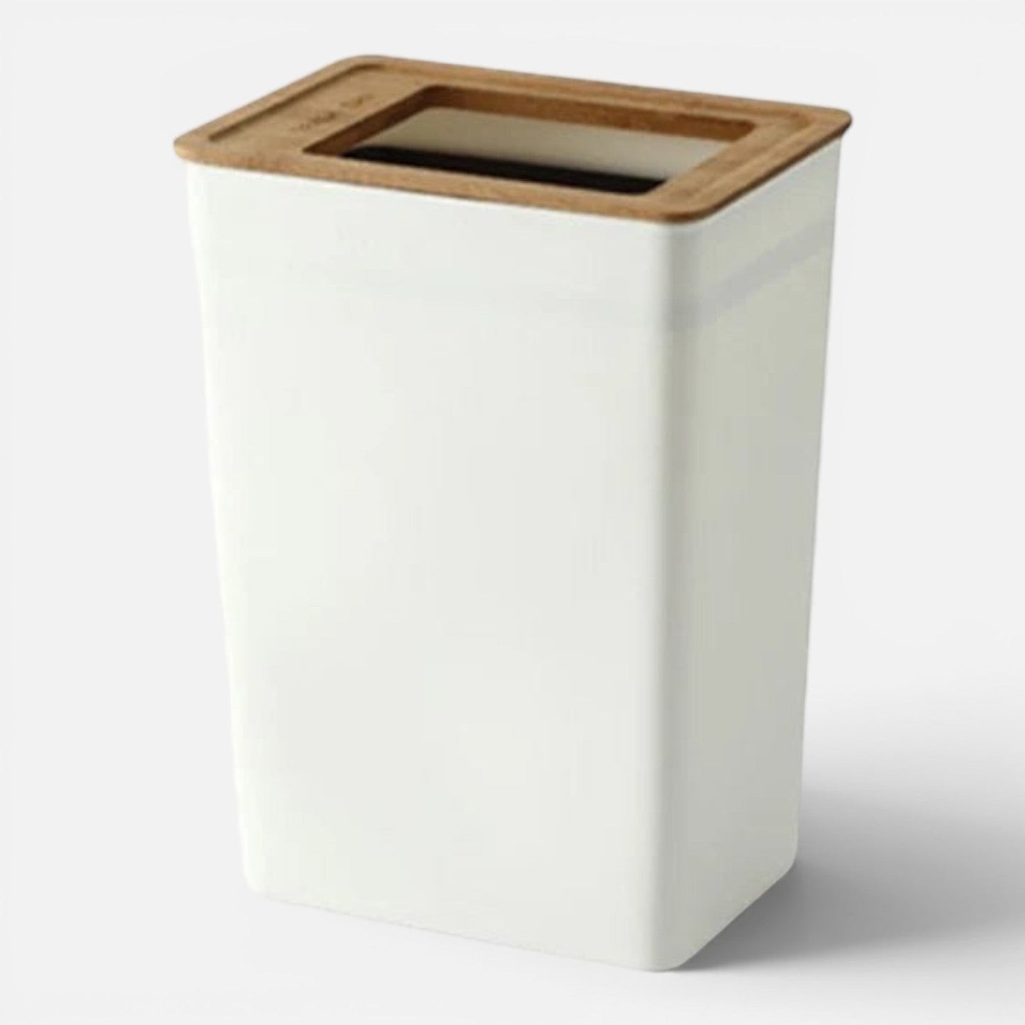 Trash Can | Japanese Style White Bin