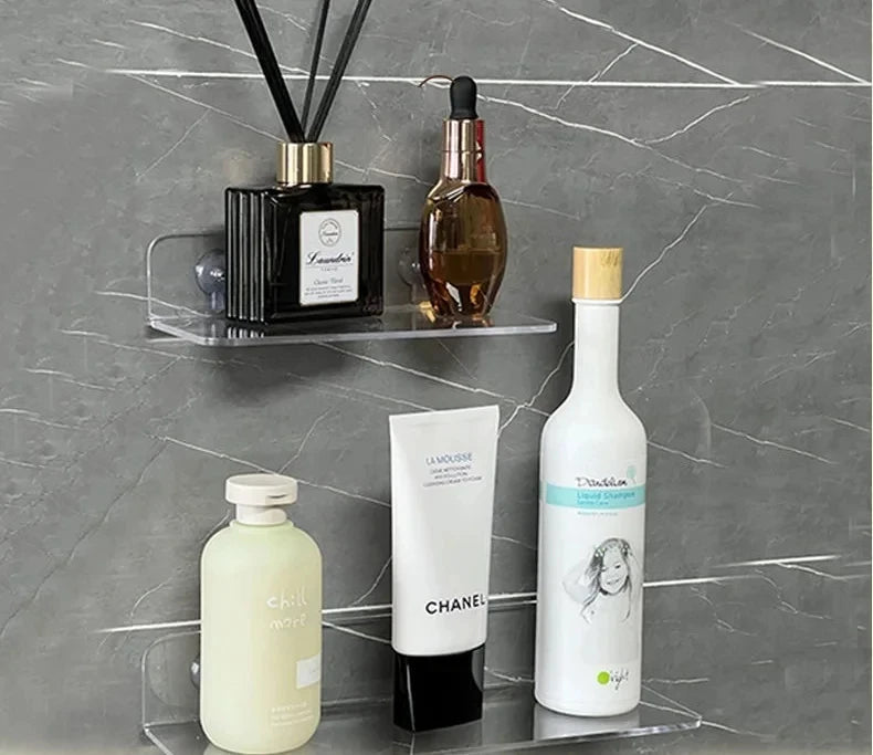 Wall Shelf | Minimalist Clear Acrylic Ledge