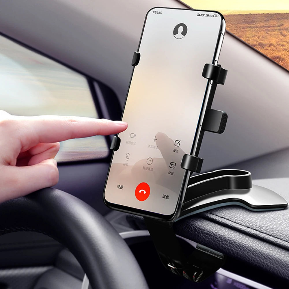 Phone Holder | Universal Dashboard Clamp Mount