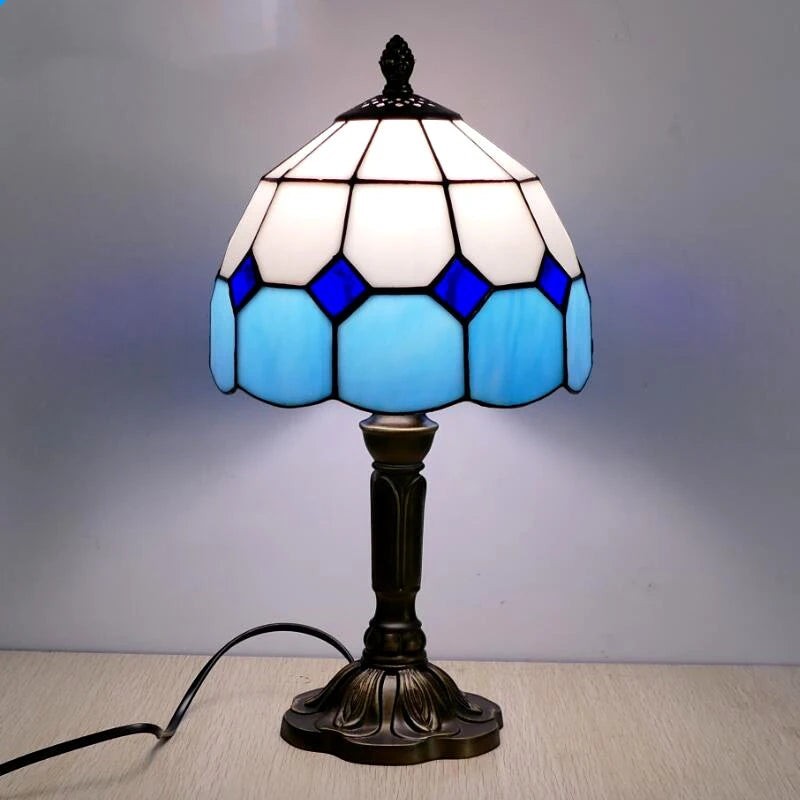 Table Lamp | Vintage Mosaic Glass Design