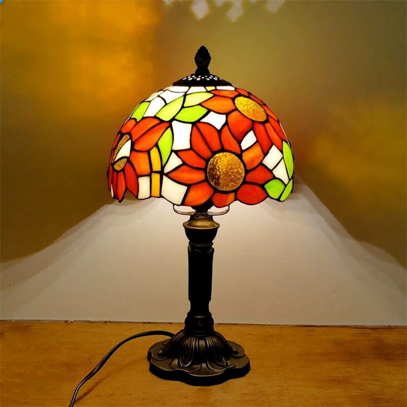 Table Lamp | Vintage Mosaic Glass Design