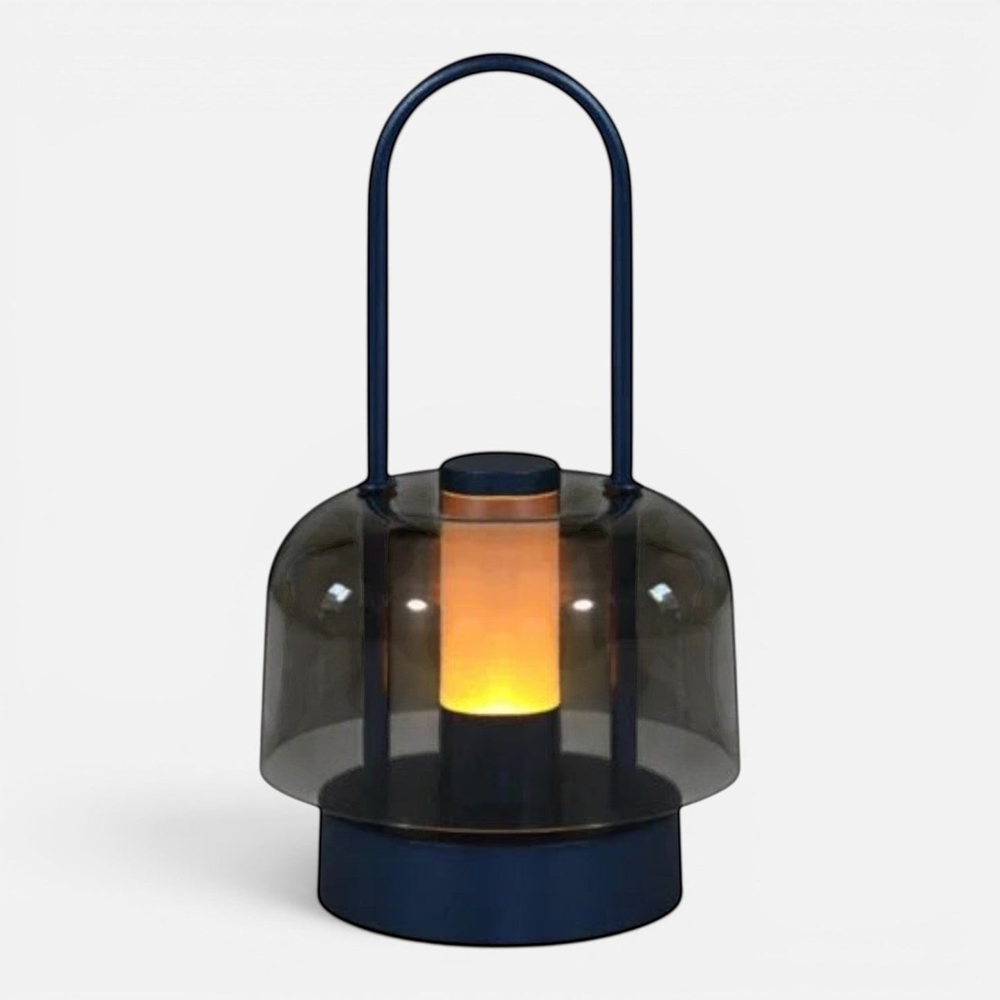 Table Lamp | Vintage Glass Dome Light