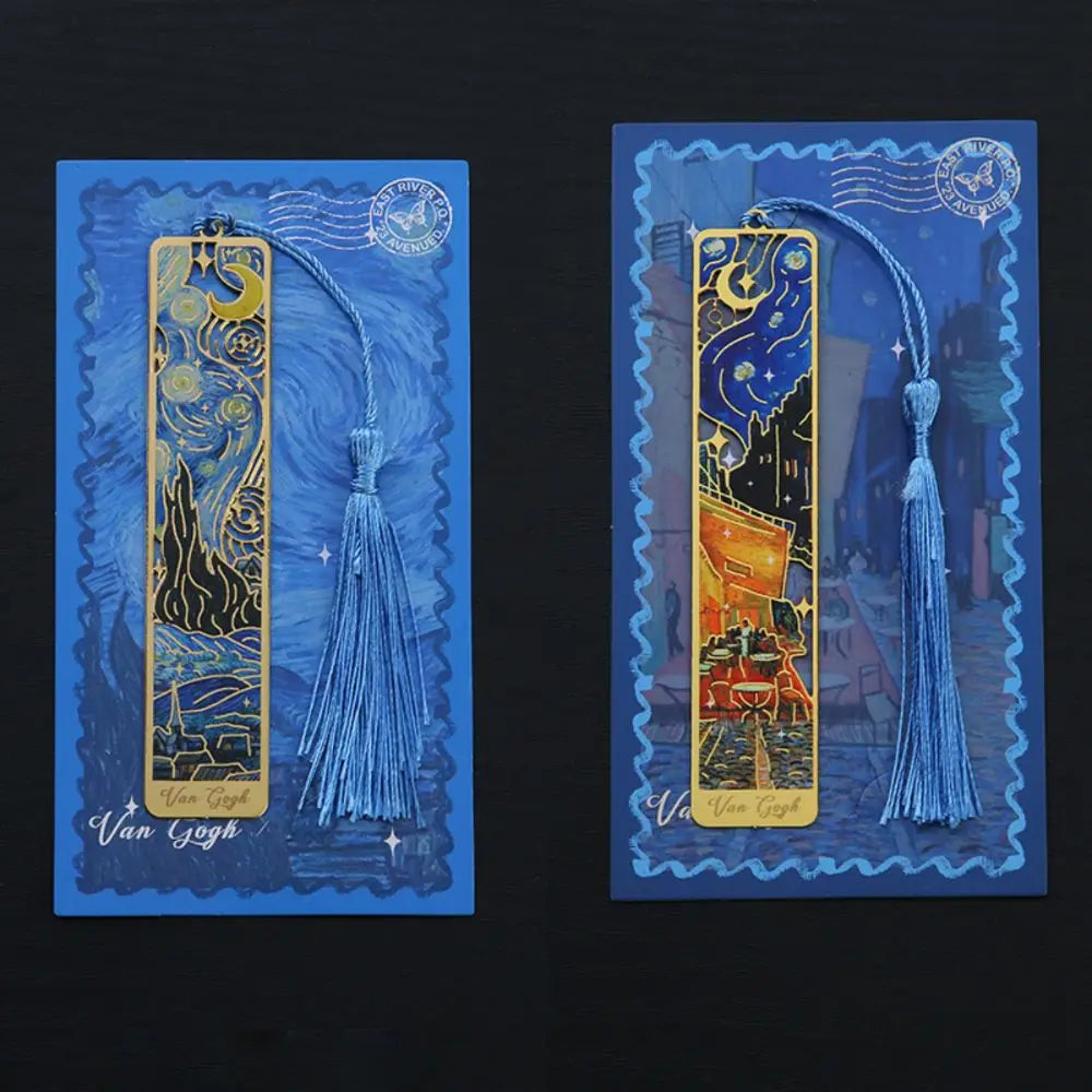 Bookmark | Enamel Landscape Design with Tassel