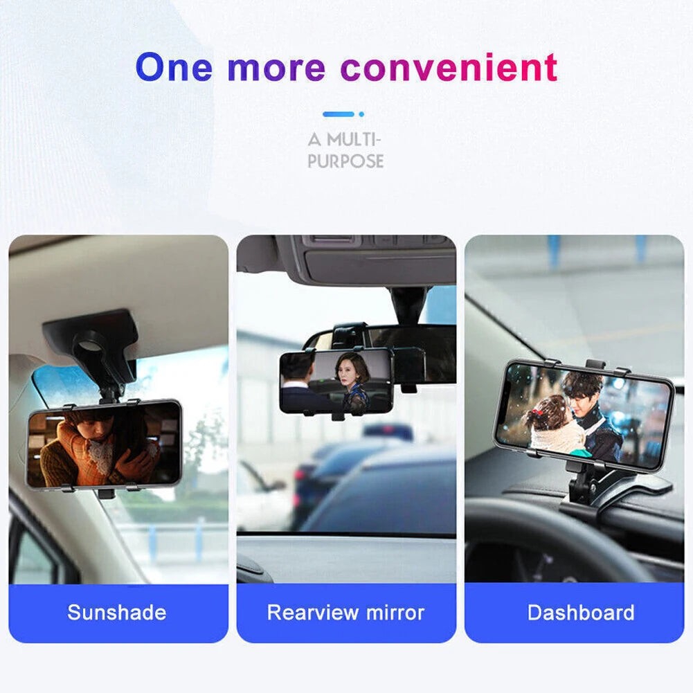 Phone Holder | Universal Dashboard Clamp Mount