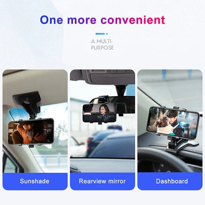 Phone Holder | Universal Dashboard Clamp Mount