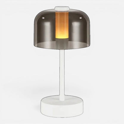 Table Lamp | Vintage Glass Dome Light