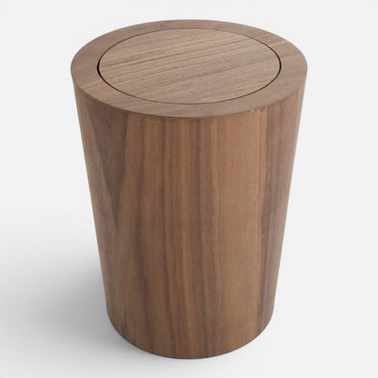 Trash Can | Swing Lid Wood Design
