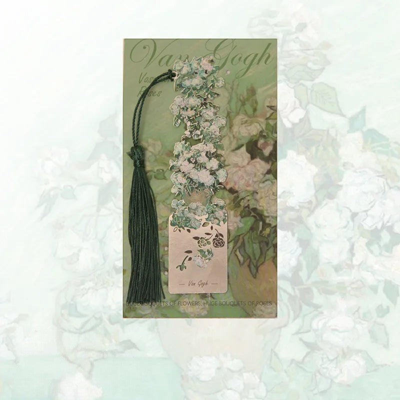 Bookmark | Floral Design with Tassel