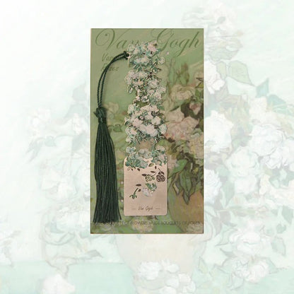 Bookmark | Floral Design with Tassel